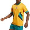 New Adidas SS23 Soccer Jerseys Men's Semi Fluorescent Gold HT8833
