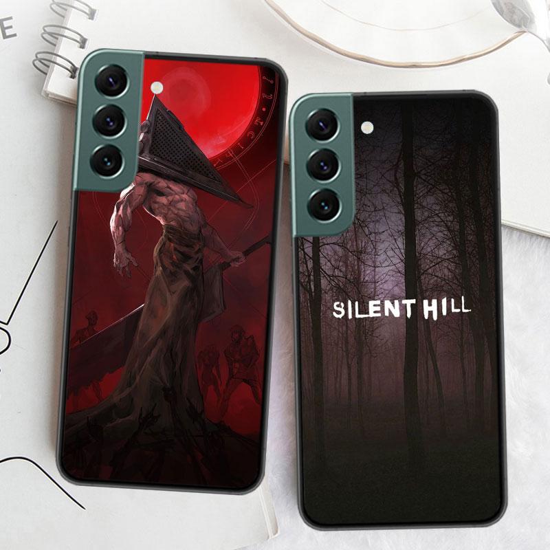 Games S-Silent Hill Phone Case For Samsung Galaxy S22 S25 Ultra S21 S10 Plus S26 Edge S20 S23 S24 FE Cover Silicone Soft TPU