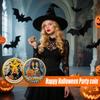 Halloween Coin For Collectors Double-Sided Halloween Collectible Coin Good Luck Keepsake For Kids Shelf Adults Cabinet Desktop