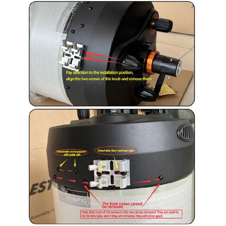 Finderscope Mount Bracket Finder Scope Dovetail Slot Plate Grooves for Telescope
