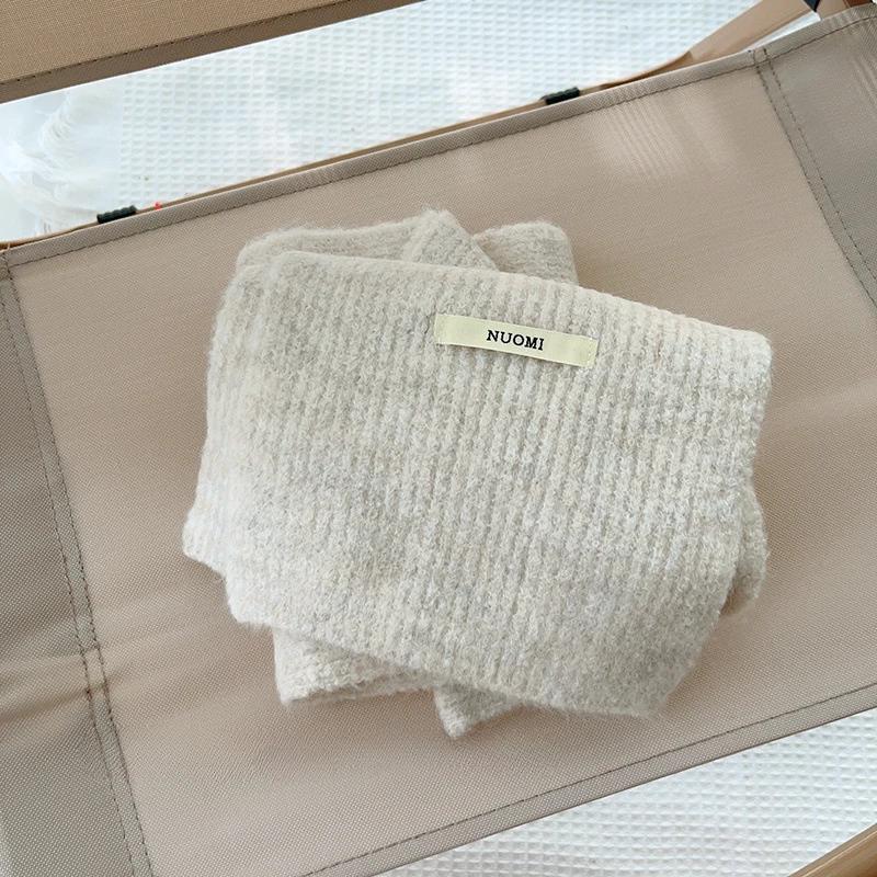 1-8Years Wool Versatile Children's Scarf Autumn and Winter Knitted Warm Scarves for Boys and Girls Trendy Windproof Headscarf