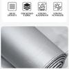 160GSM&180GSM Silvery Tarpaulin Outdoor PE Rainproof Cloth Camping Tent Ground Sheet Waterproof Sun Shading Sail Plant Raincover