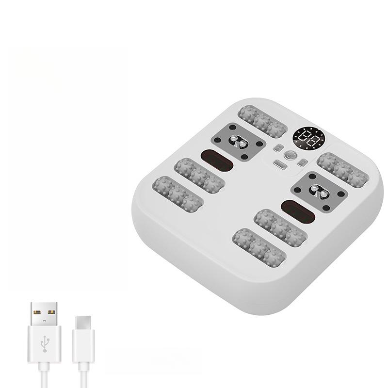 Foot Massager Automatic Massage Foot Kneading Through Meridians Infrared Warm Physiotherapy Instrument Foot Massager