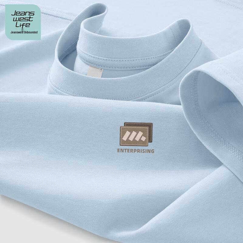 JEANSWEST LIFE Men's Short Sleeve Cotton T-Shirt