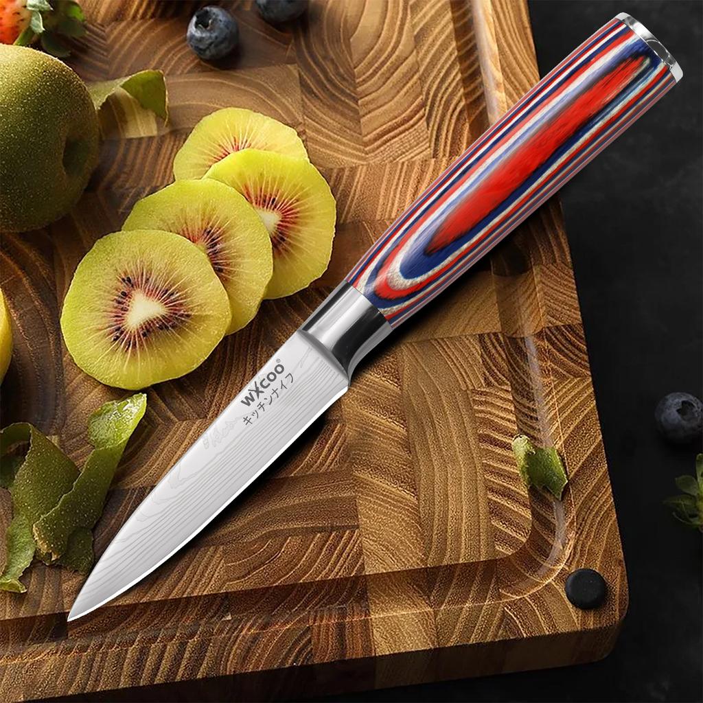 Kitchen Slicing Fruit Knife Cleaver Boning Knife Slicing Meat Cutting Knife Stainless Steel Kitchen Utility Knives with Gift Box