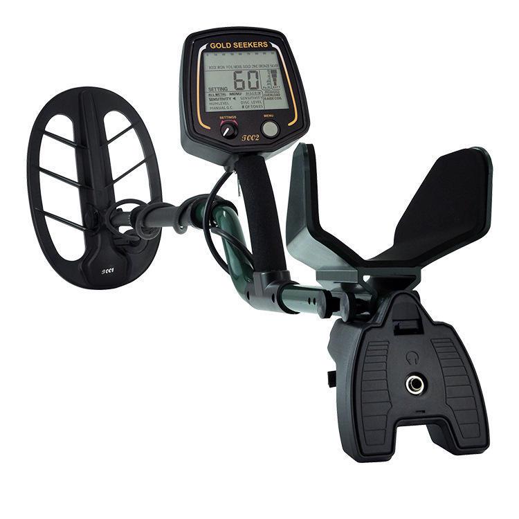Archaeological Handheld Gold Detector with Smart LCD and 6x11" Waterproof Coil