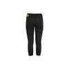 Nike Logo Print Training Three-Quarter Fitness Pants Women bottoms Black CZ9203-011