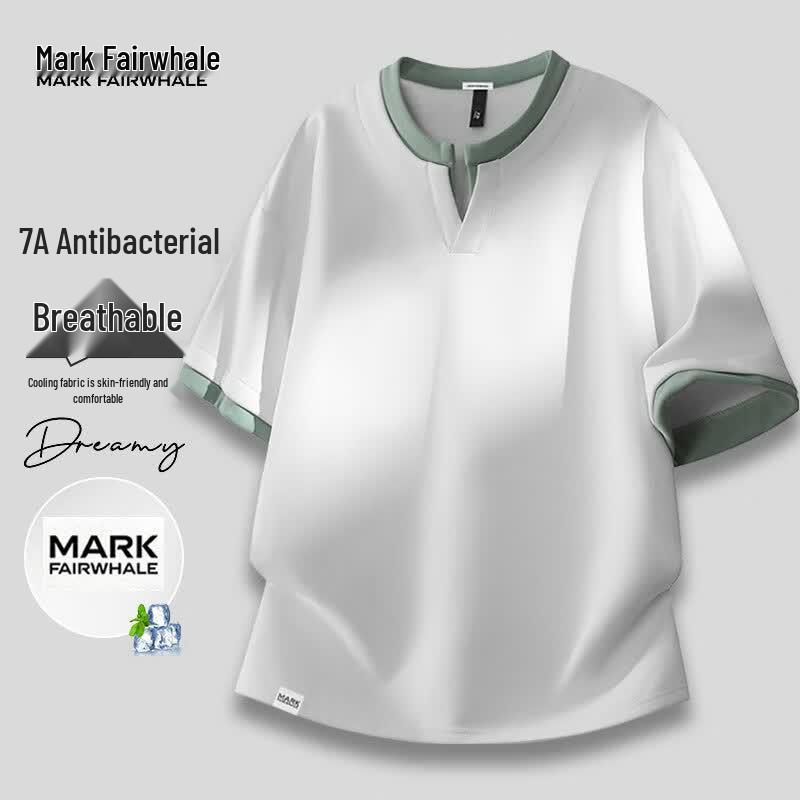 

MARK FAIRWHALE Men s Ice Silk Short Sleeve T-Shirt XL