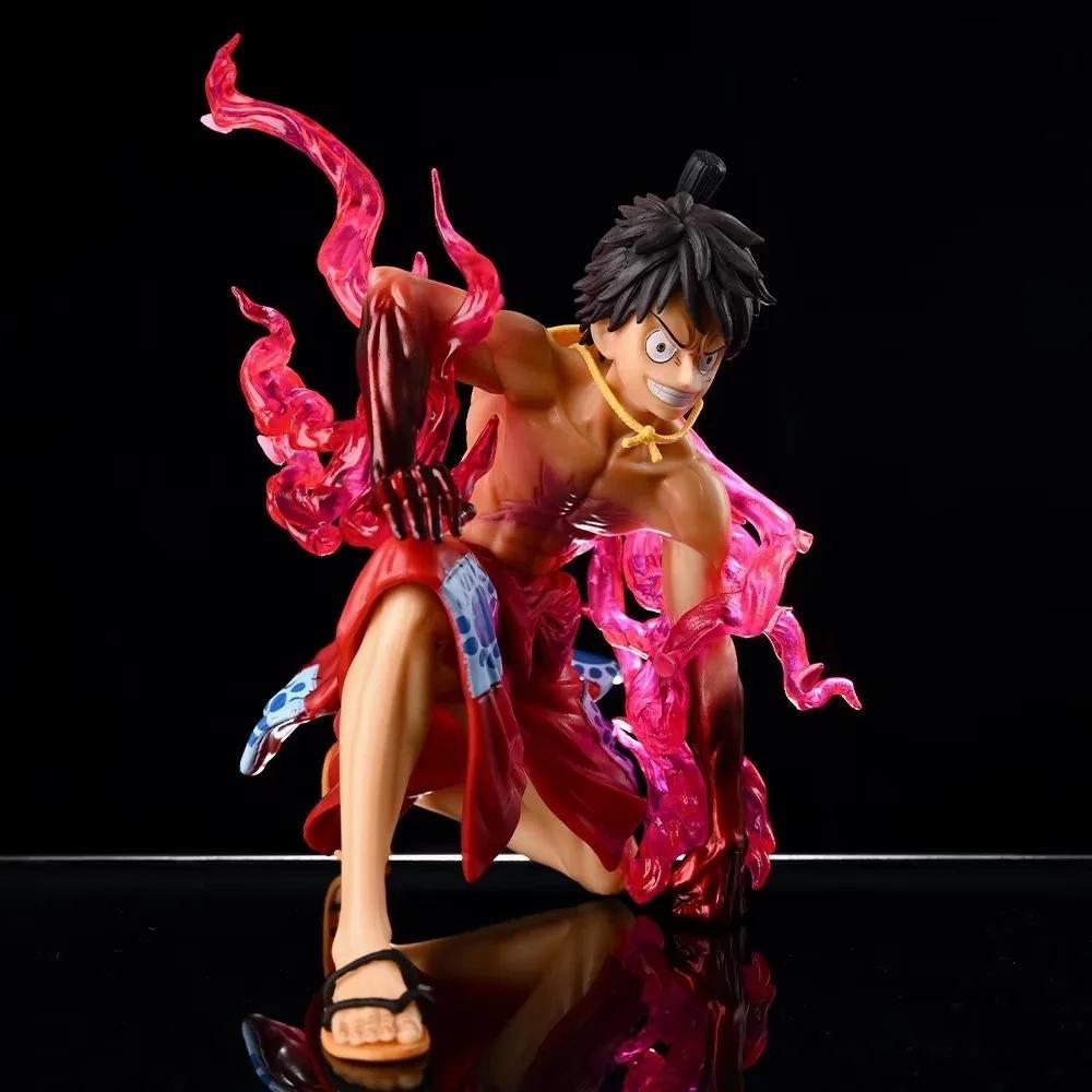 ONE PIECE Top War, Burning Flames, Fire Fist, Ace, Flowing Sakura, Luffy, Ornament, Boxed Figure