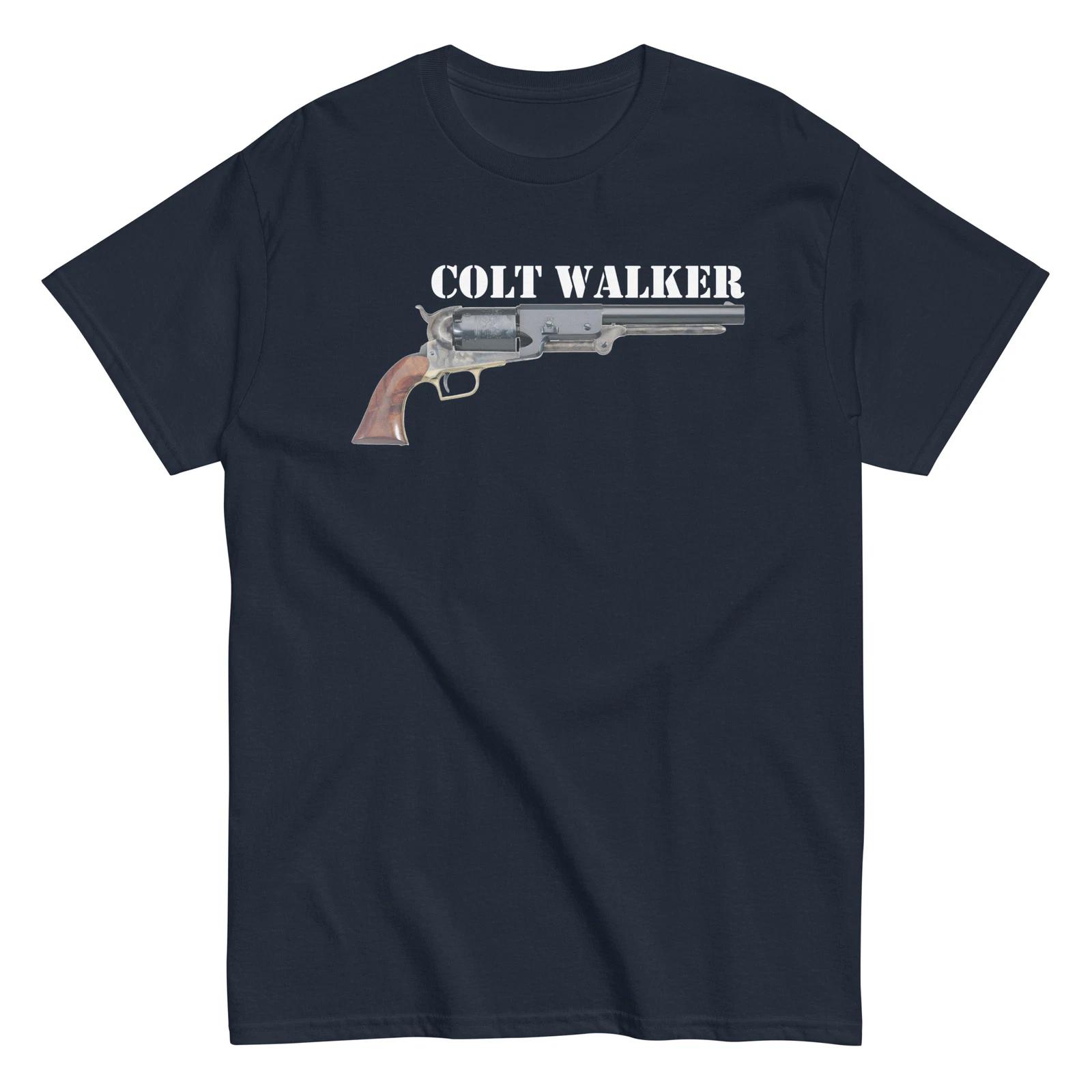 Мужская классическая унисекс футболка Colt Walker Gun L