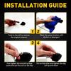 Car Auto Shark Fin Roof Antenna Radio Aerial Signal Antenna FM/AM Upgrade Set
