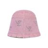 VARZAR VZ Logo Jacquard Bucket Hat Pink