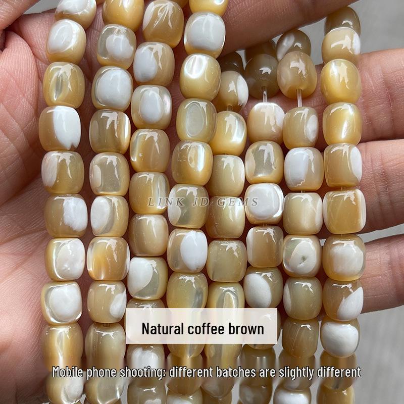 Jingde Jewelry Natural Horse Hoof Snail Shell Beads - Barrel & Loose Beads for DIY Jewelry Accessories