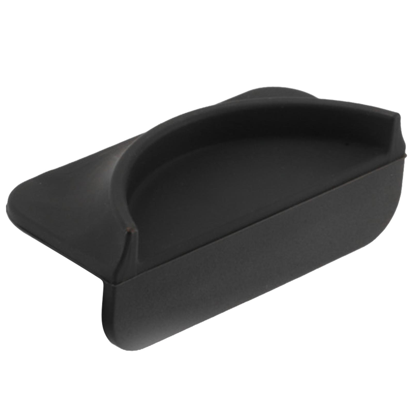 

Nonslip Silicone Tamper Mat Durable Tamping Pad Silicone Coffee Pressing Powder Mats Corner Mat for Portafilters чорний