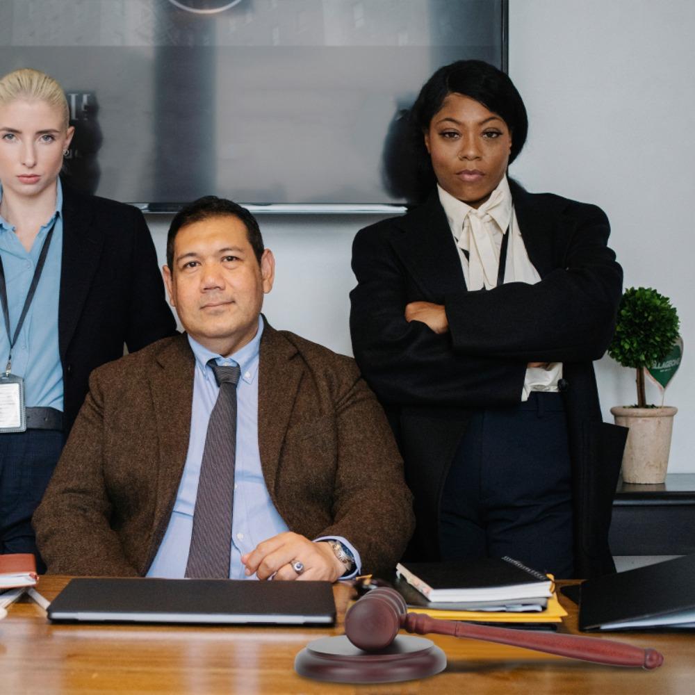 Wood Gavel Costume Sound Block Durable Base Lawyer Mallet Toy High Quality Judge Hammer Court