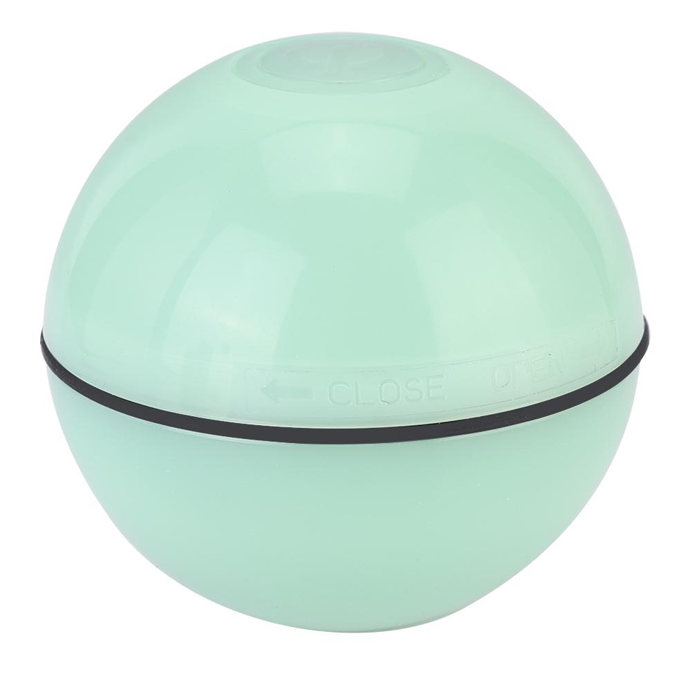 ABS USB Aufladen Smart LED Leuchtendes Licht Haustier Katze Spielen Automatische Rollende Ball Spielzeuge(Grün)