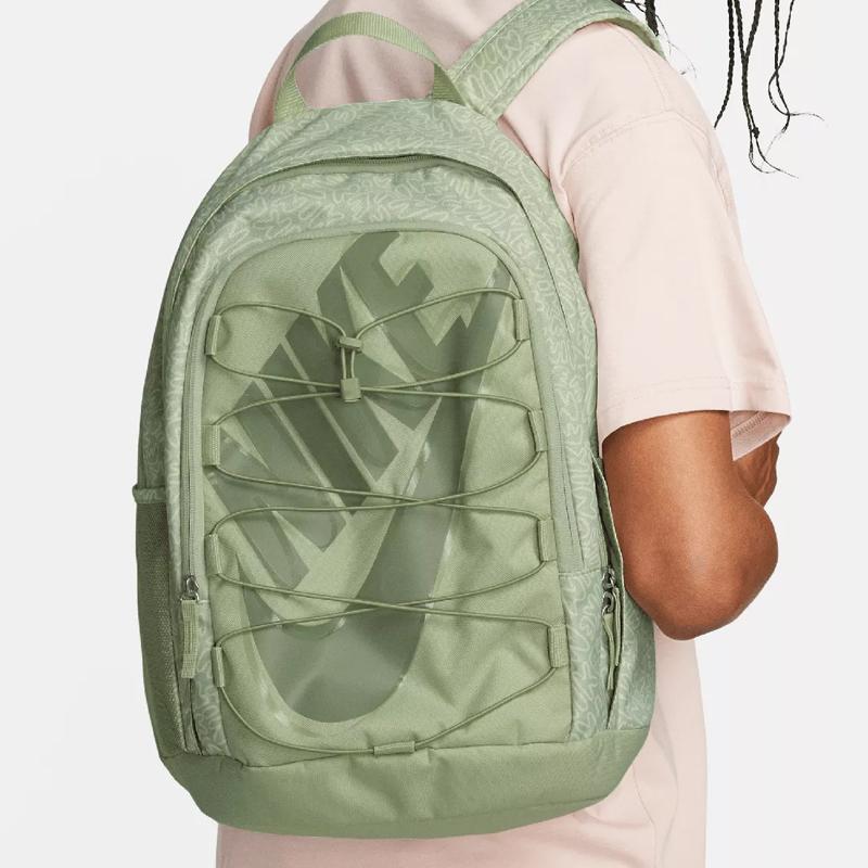 Nike Hayward Polyester Backpack Unisex Green FJ9232-343