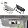 Car Roof Sunvisor Sun Visor Makeup Mirror Glass Cover Light Lamp Cap Lid For-BMW Mini F54 F55 F56 F60 2015- Grey