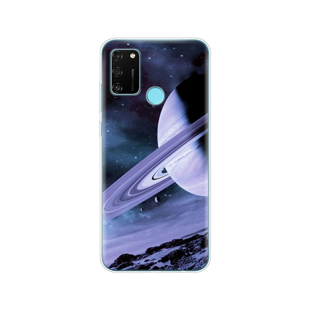 Hülle für HONOR 9A Hülle 6,3 Zoll; Weiche TPU-Silikon-Handyhülle für Huawei Honor 9A 9 A MOA-LX9N Rückseitenschutz Coque Funda Hülle