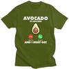 My Avocado Is Calling TShirt Pure Cotton Tee Tops Streetwear Round Neck Tshirts Casual ShortSleeve Clothing Men Women