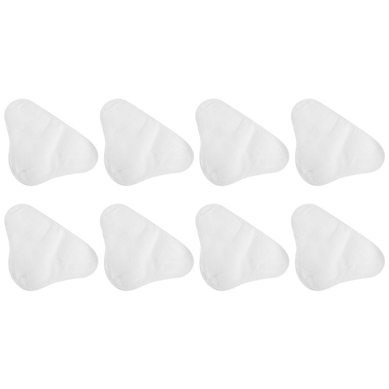 

AEE4-8 Pcs Of Replacement Steam Mop Microfiber Cloth Pad For Mop Triple-Cornered Mop белый