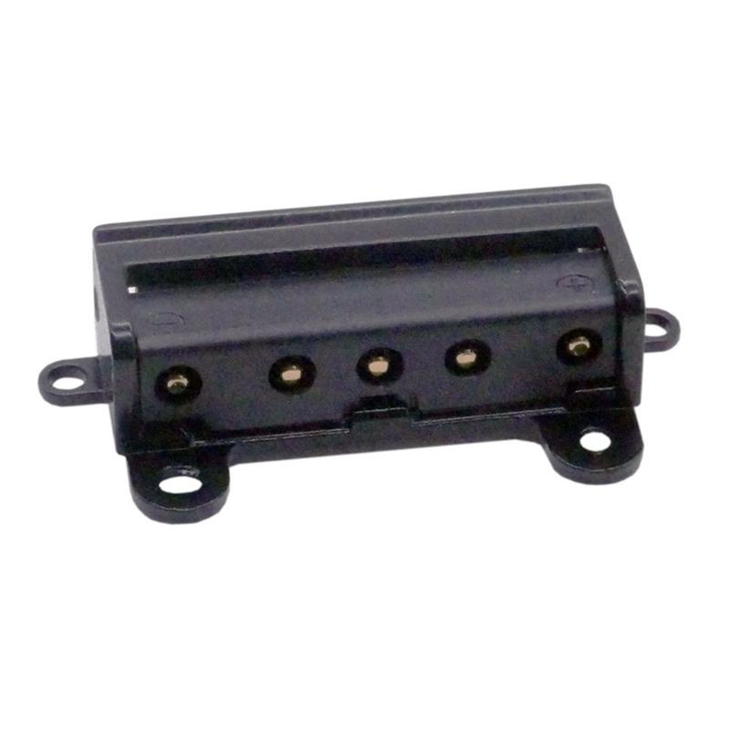 V Mount Battery Holder High Compatibility Metal Five-pin for Video Equipment Stable Power Supply Overload Protections