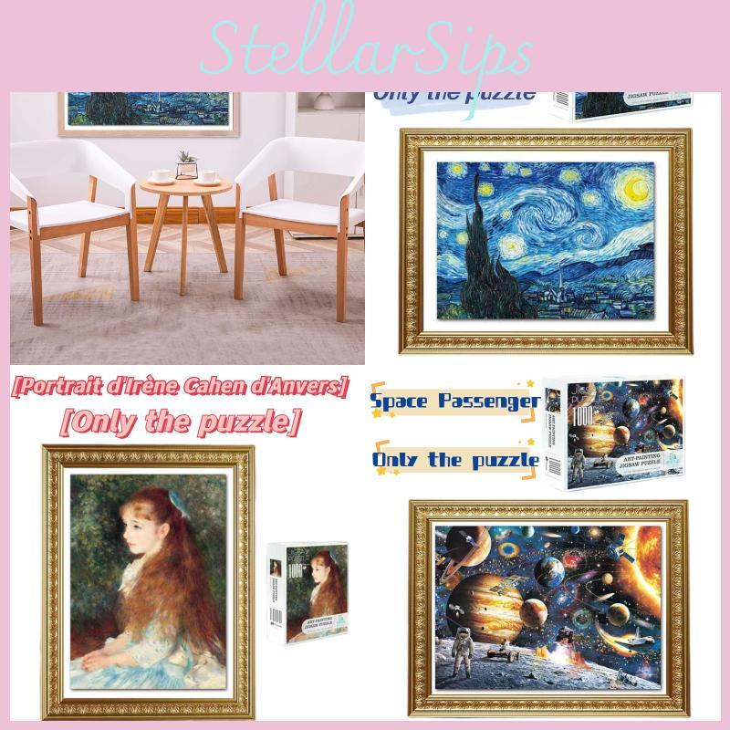 High-difficulty 1000-piece Jigsaw Puzzle With Classical Paintings Smooth Edges And Soft Colors