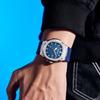 Silicone Strap Square Men'S Calendar Watch Luminous Quartz Watch Watch
