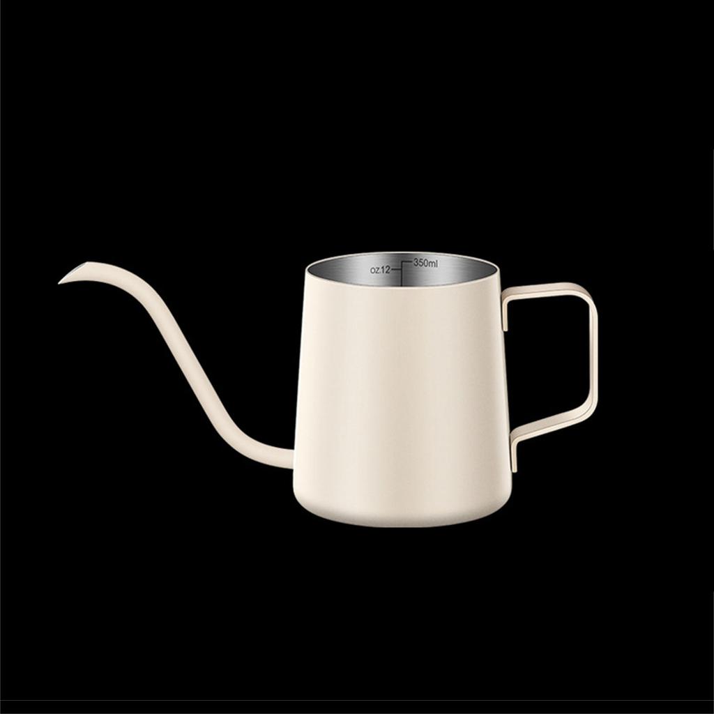 Se toarnă peste ceainic de cafea Fierbător de ceai cu gât de gâscă Oală de cafea din oțel inoxidabil Fierbător de picurare cu gură îngustă și lungă ușor de utilizat