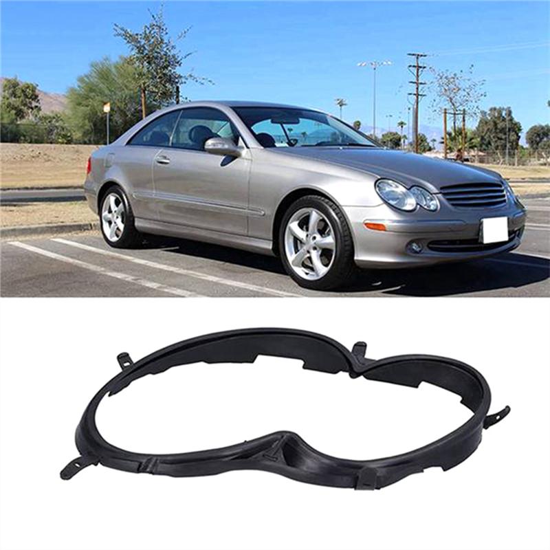 A28G-Car Headlight Sealing Strip Cover Gasket 1 Pair For Mercedes Benz W209 CLK 03- 09 2098260191 2098260291 Head Light Lamp