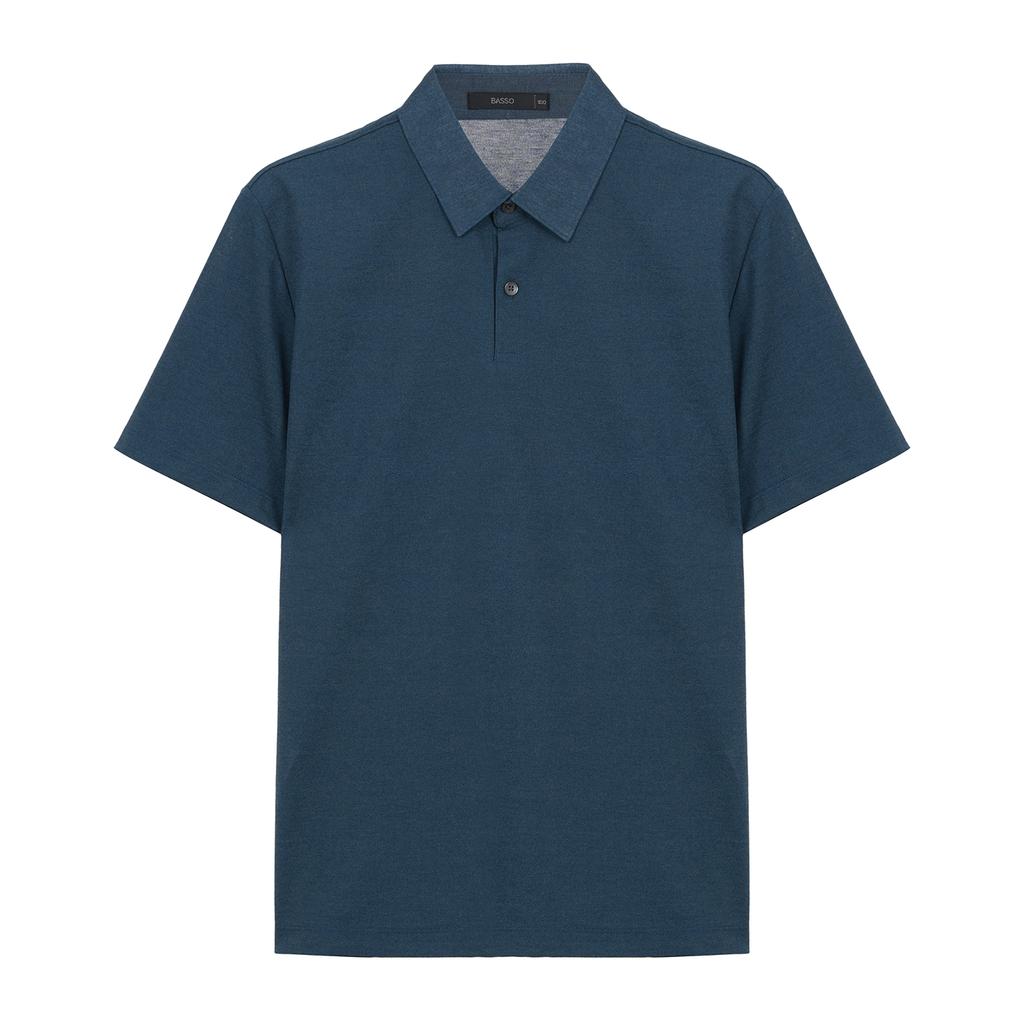 BASSO Premium Essential Short Sleeve Collared T-Shirt (Bsy2Kt49A)