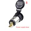 Car Cigarette Lighter Power Socket, Female Cigarette Lighter Socket 12V 120W For Car / Motorcycle