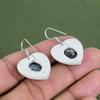 White Buffalo Turquoise Earring 925 Sterling Silver Earring Handmade Stylish Earring Gemstone Silver Jewelry Band New Earring Gifts For Mom