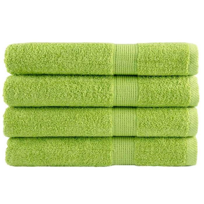 VidaXL Serviettes de Sauna de Qualité Supérieure 4 pcs, Paréos de Sauna, Draps de Bain, Serviettes de Douche Salle de Bain 137507