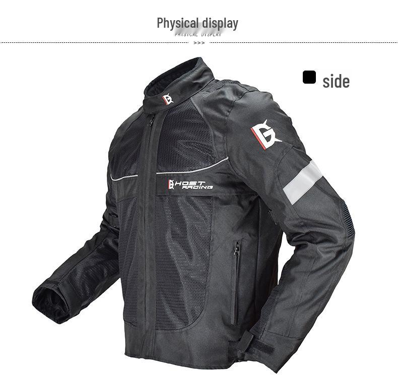 Men's Motorcycle Riding Suit: Racing Jacket, Warm, Fall-Proof, Off-Road, Summer-Ready
