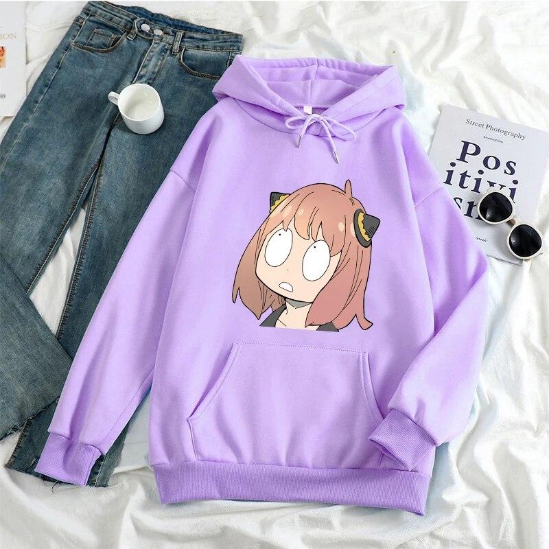 Spy X Family Anime Hoodie Kawaii Japan Unisexga Hoody Harajuku Mode Hoodies Frauen Unisex Herbst Winter Warm halten Sweatshirt
