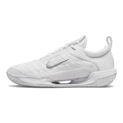 Court Zoom NXT White Metallic Silver Women Sneakers Grey-Fog DH0222-101