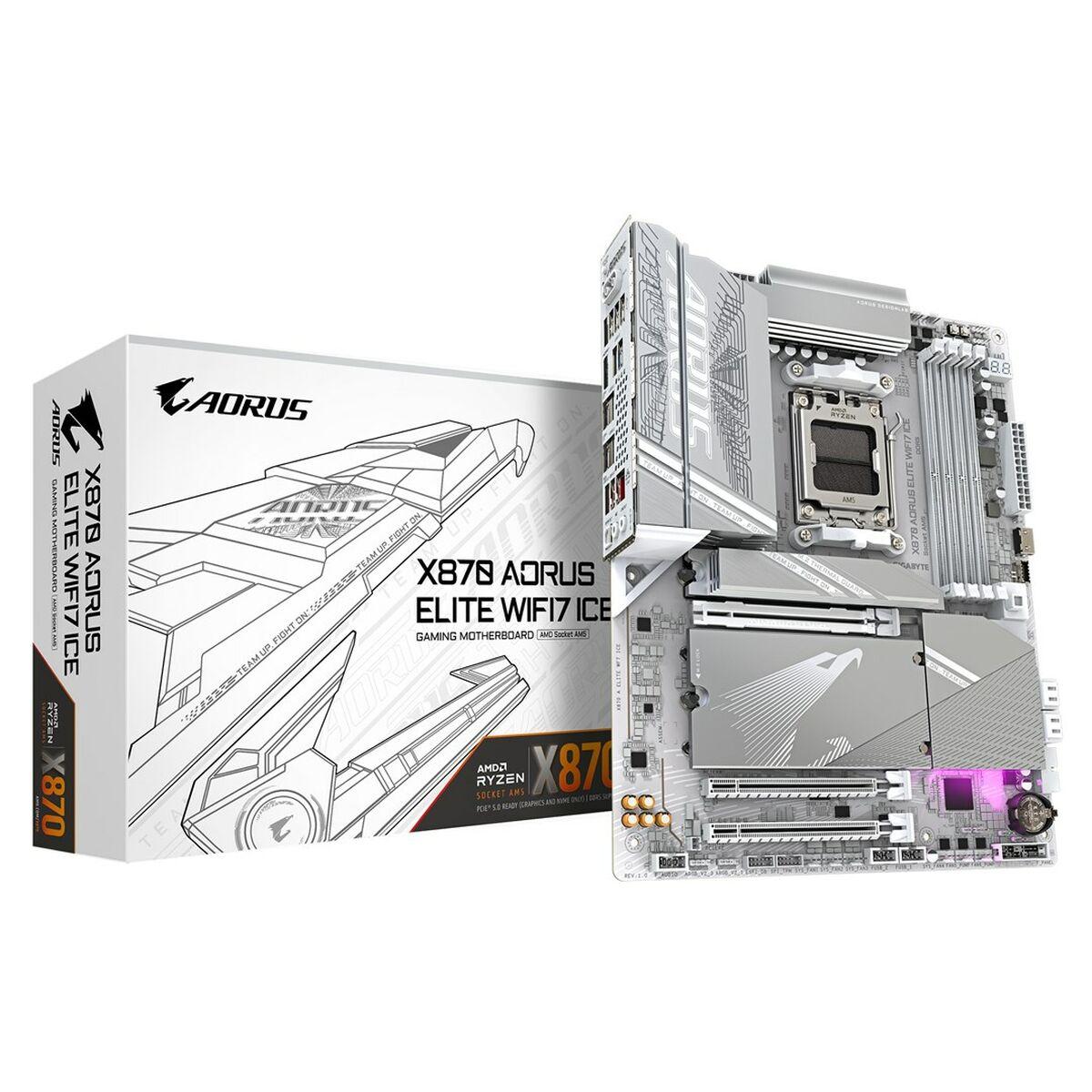 GIGABYTE X870 AORUS ELITE WIFI7 ICE Mainboard - AMD X870 - AMD AM5 - DDR5 RAM - ATX - Bild 10