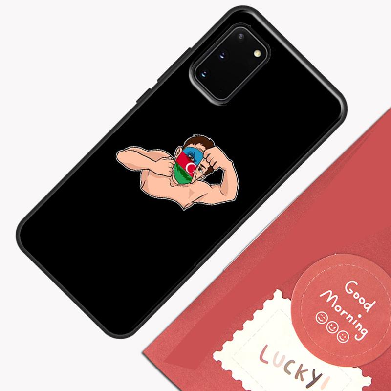 Azerbaijan Buta Flag Phone Case For Samsung Galaxy S26 S25 S24 S20 S21 S22 S23 Ultra S10 Plus S25 FE Cover Shell