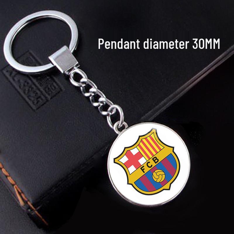 Fußballliga Logo Schlüsselanhänger: Serie A, La Liga, Bundesliga, Ligue 1, Premier League Team-Anhänger