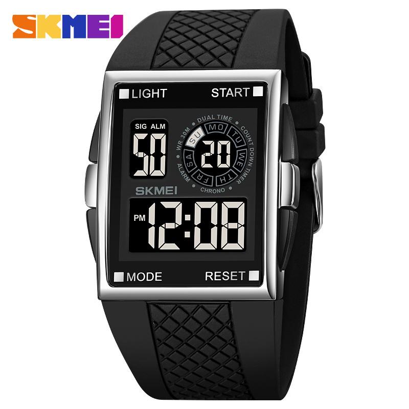 Timing waterproof brand luminous sports watch multi-functional student electronic watch male
