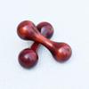 Wooden Finger Bone Toys Rotating Polishing Hand Spinner Dumbbell Rosewood Ebony Decompression Toy Gifts