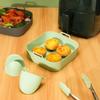 Reusable Square Shape Air Fryer Liner Food-Grade Silicone Air Fryer Accessories