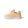 Originals SUPERSTAR 360 Abrasion Resistant Low Top Toddler Shoes Orange Yellow Gray Infant And Toddler FV3376