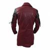 High quality, European and American men's locomotive plus size medieval leather jacket men