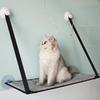 Detachable Portable Cat Hammock Bed - Easy to Clean, Breathable Mesh for Balcony or Window