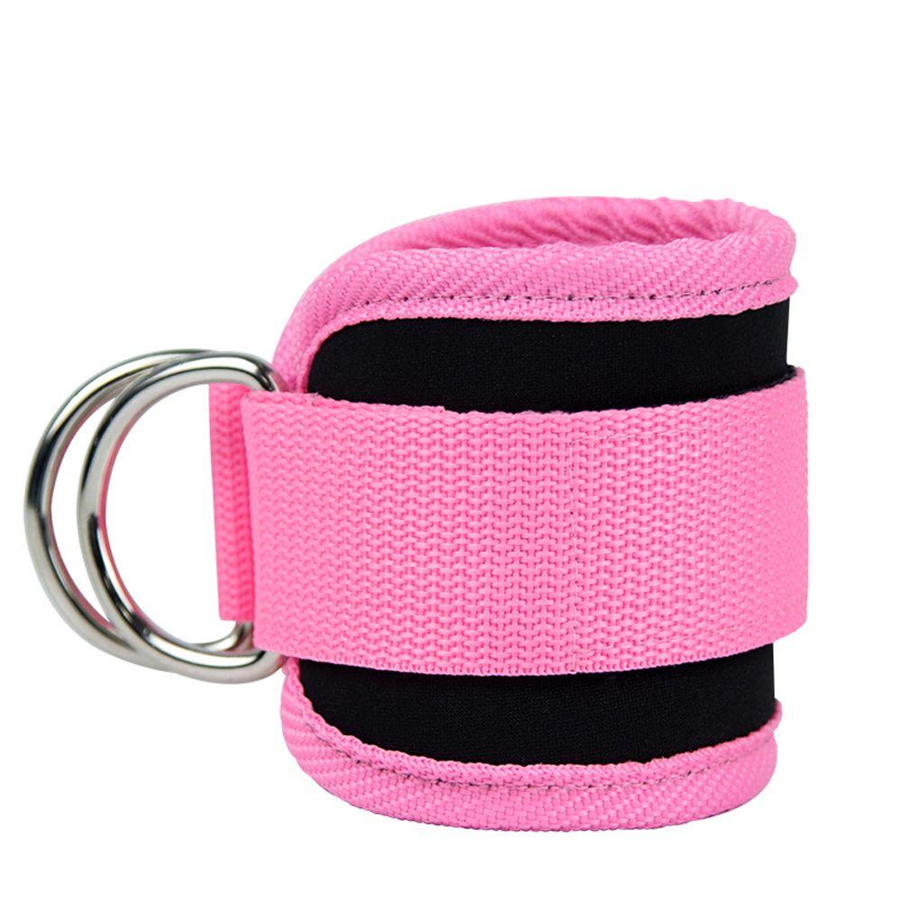 Ankle Buckle Double D-Ring Ankle Cuffs Leg Strength Trainer Cable Ankle Straps Gym Workouts