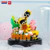 Balody Mini Blocks Lovely Flowers Bee Butterfly Building Bricks Decoration Eternal Rose Adult Toys Gift Girl Present New Year