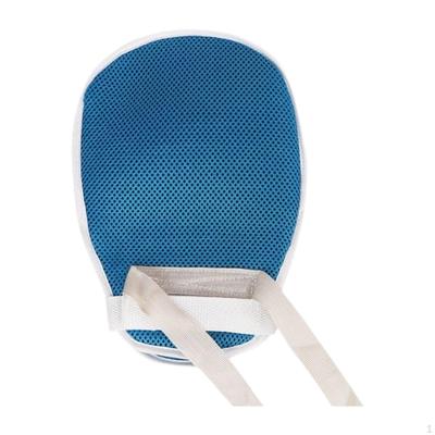 Fixierhandschuhe Finger Weich Kratzerverhindern Verstellbar mit Fixierband