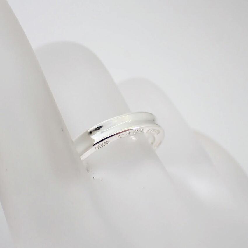 [Używany] Pierścionek TIFFANY 925 1837 / Rozmiar 10 / j80-10